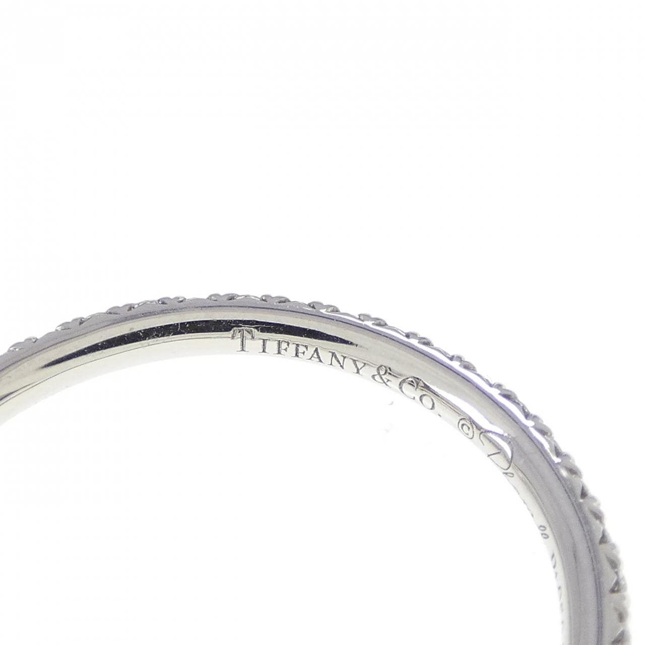 ティファニー タイタン セッティング リング 0.39CT H VS1 3EXT