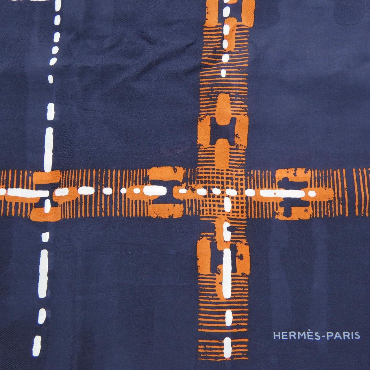 エルメス HERMES ECHAPPE MARINE H693692T STOLE