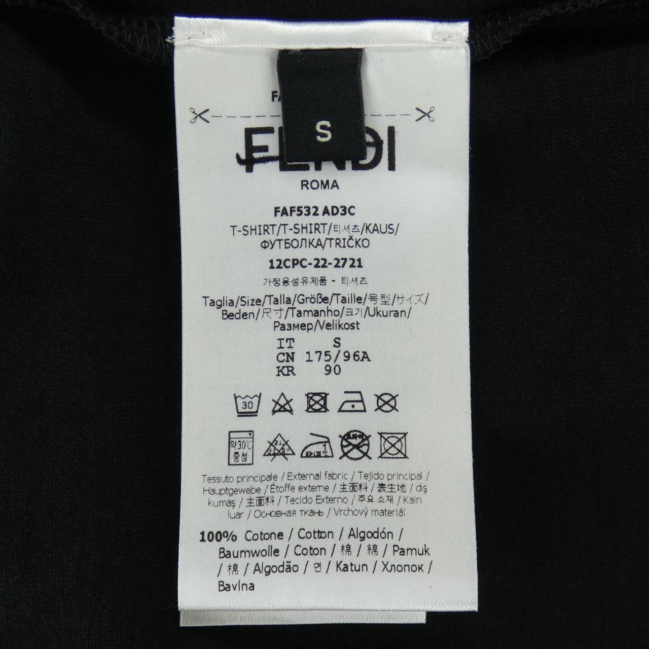 フェンディ FENDI FFモチーフ FAF532 AD3C Tシャツ