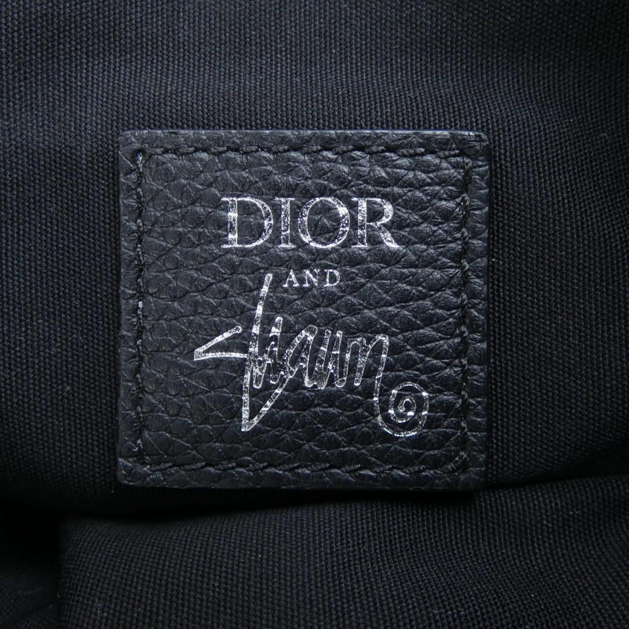 ディオール DIOR SADDLE SHAWN STUSSY BAG