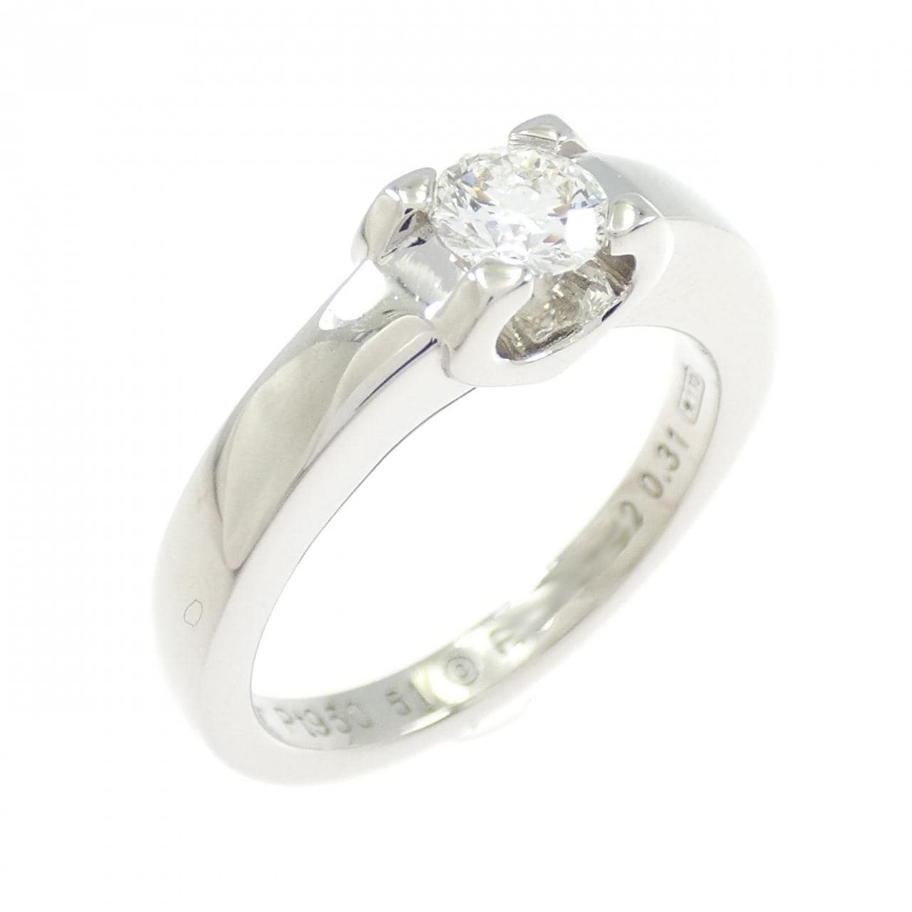 カルティエ Cセッティング ルイ カルティエ リング 0.31CT