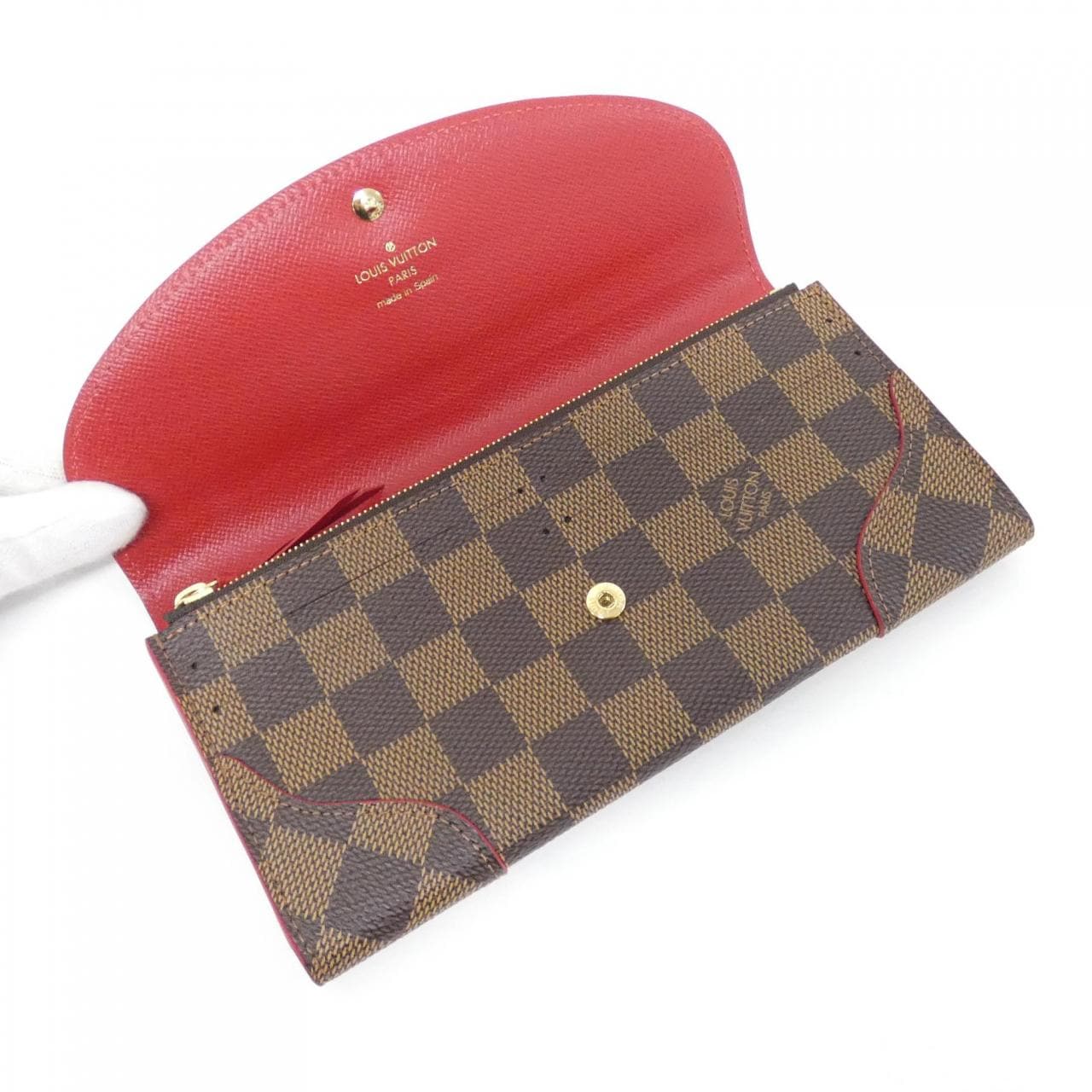 LOUIS VUITTON Damier Portefeuille Kaisa N61221 Wallet