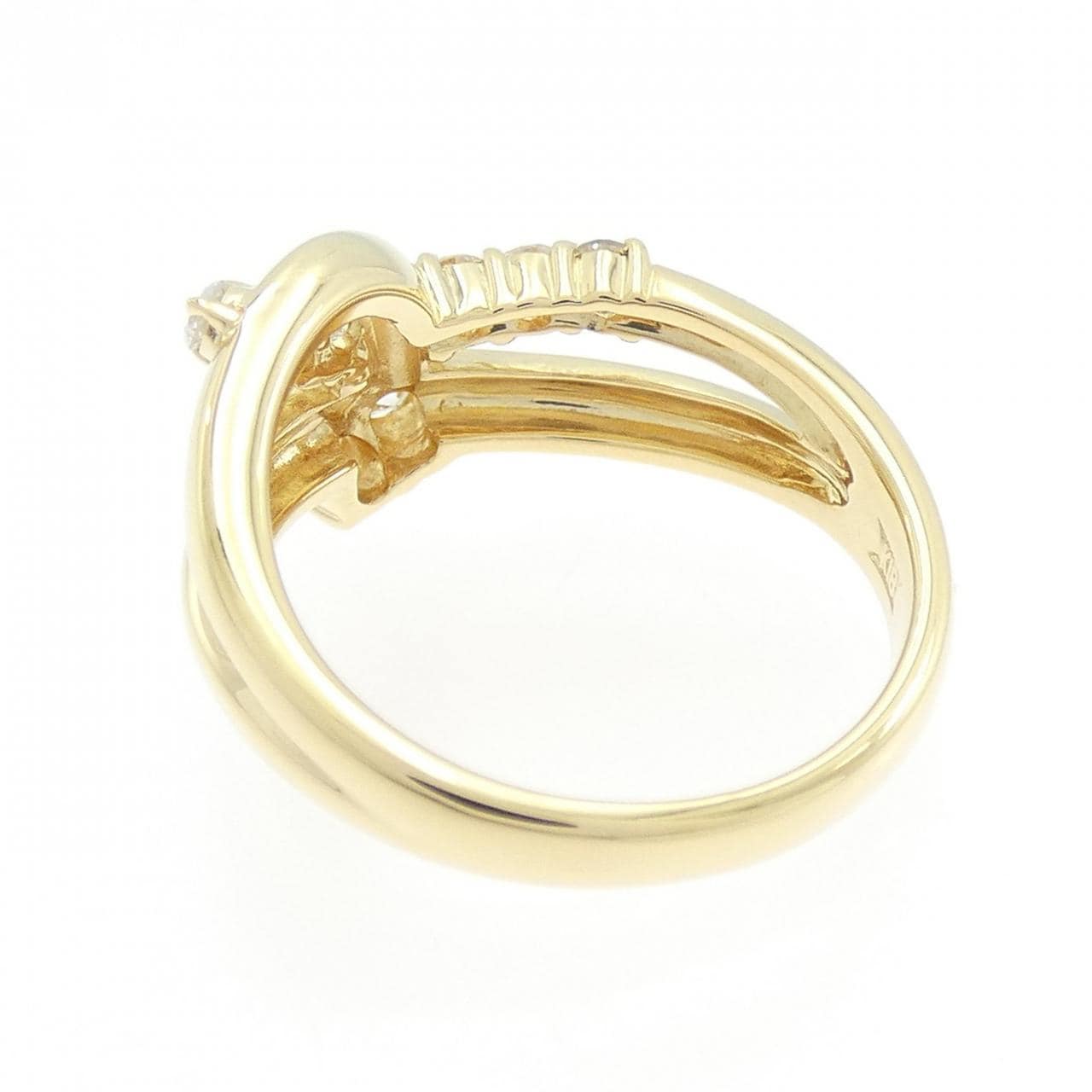 K18YG ダイヤモンド リング 0.50CT