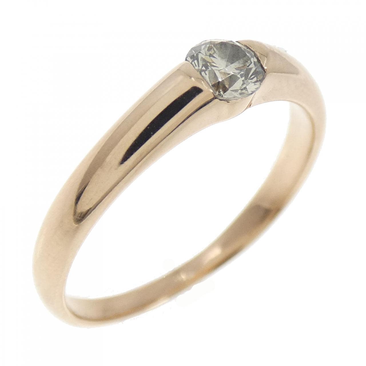 K18PG ダイヤモンド リング 0.20CT