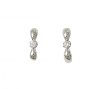 PT900 ダイヤモンド ピアス