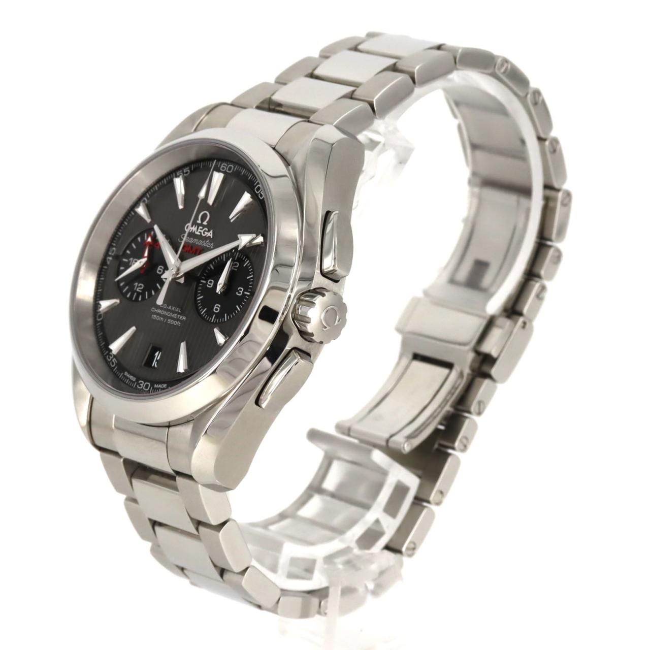 オメガ シーマスターアクアテラクロノグラフGMT 231.10.43.52.06.001 SS 自動巻