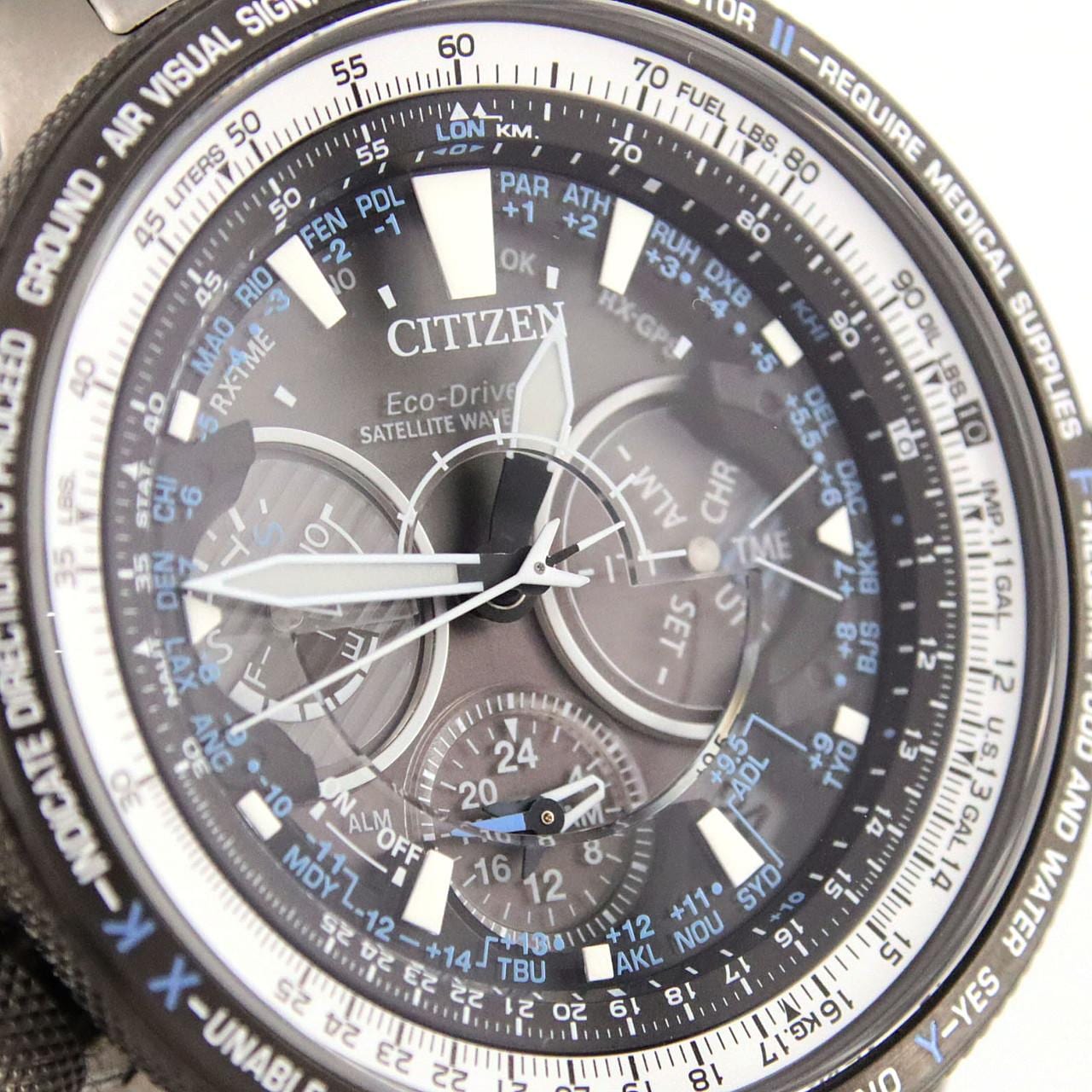 シチズン プロマスター GPS電波時計 TI ブルーインパルスLIMITED F990-T026281/CC7015-63E TI ソーラークォーツ