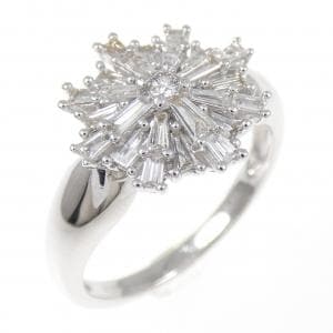 K18WG ダイヤモンド リング 0.40CT