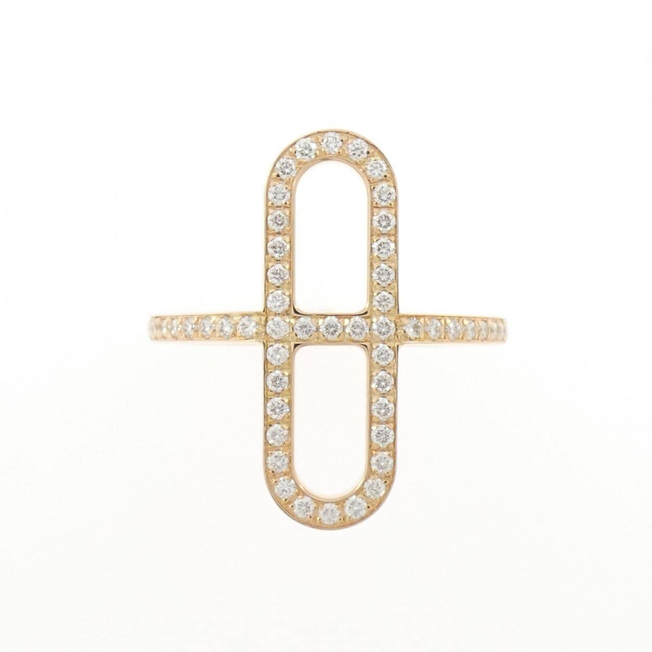 エルメス エヴァー シェーヌダンクル リング 0.24CT