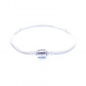 PANDORA Barrel Clasp Snake Chain BRACELET