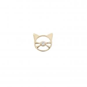 スタージュエリー キャット ダイヤモンド ピアス 0.01CT 片耳