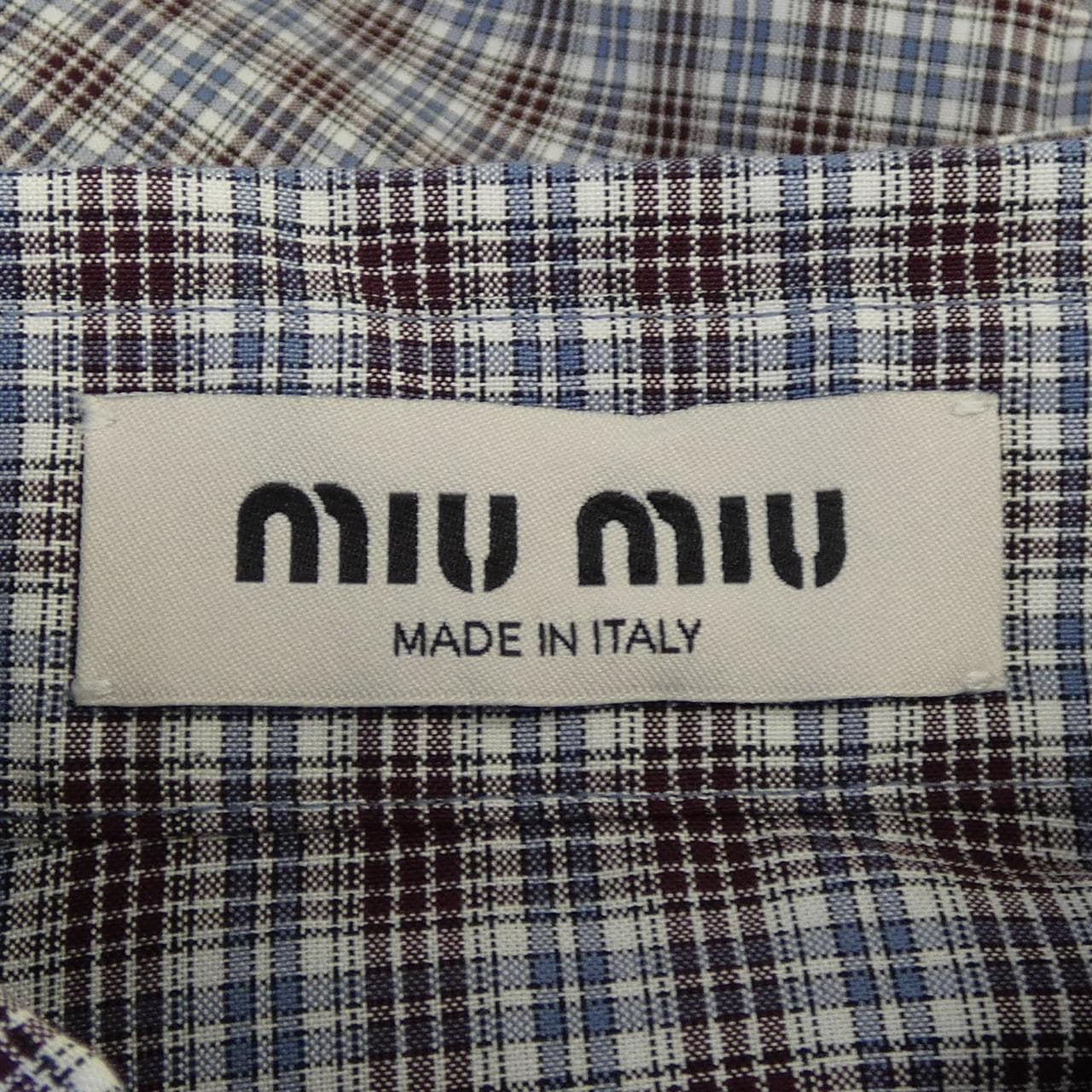 ミュウミュウ MIU MIU MK1920 SOOO 17LX シャツ