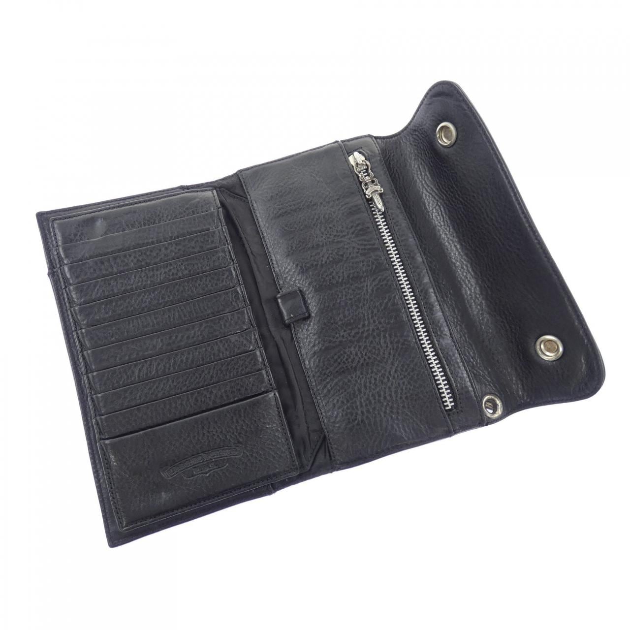 クロムハーツ CHROME HEARTS WAVE CROSS BTN　ウェーブ クロスボタン 2246 304 0501 0900 WALLET
