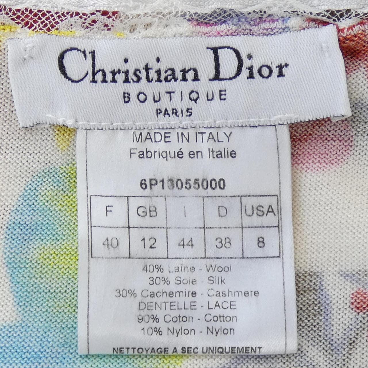 クリスチャンディオール CHRISTIAN DIOR キャミソール