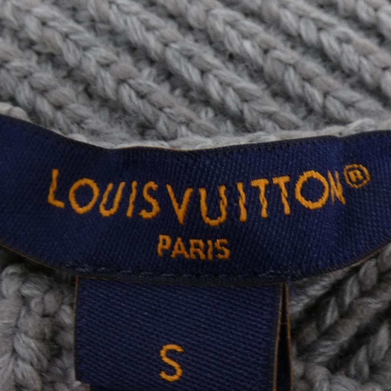 ルイヴィトン LOUIS VUITTON リブニットカーディガン FRKC95QFL カーディガン