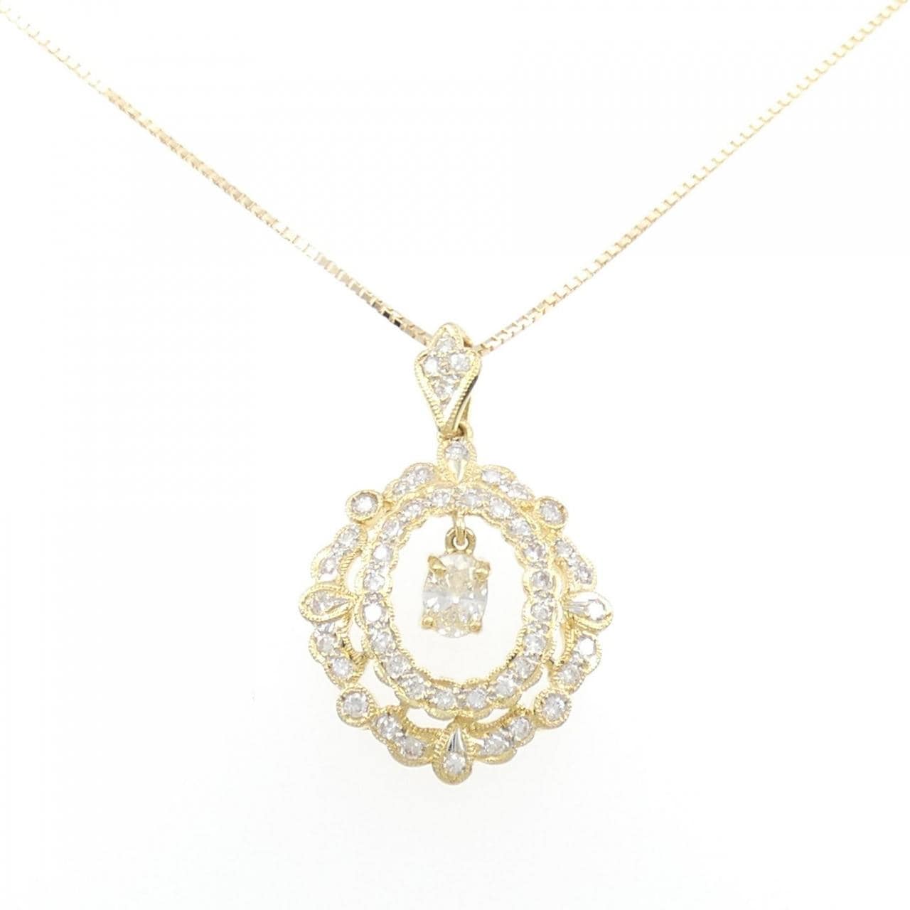 コメ兵｜K18YG/K18WG ダイヤモンド ネックレス 0.30CT｜ジュエリー