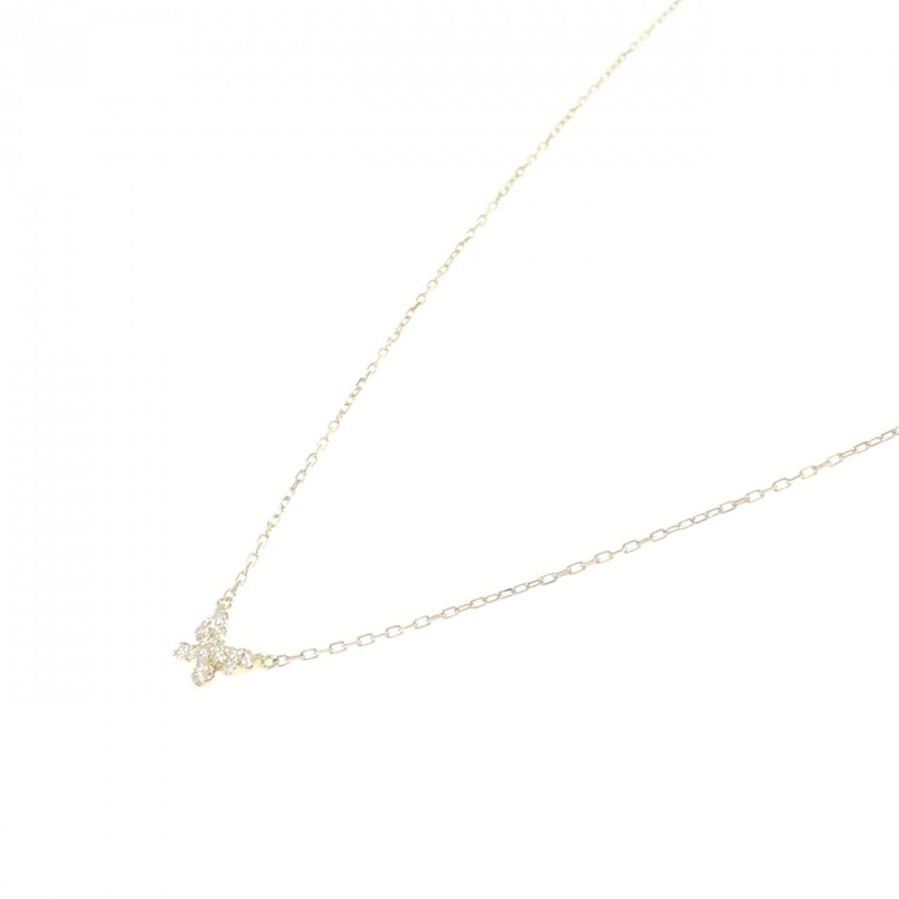 アーカー バタフライ ネックレス 0.06CT