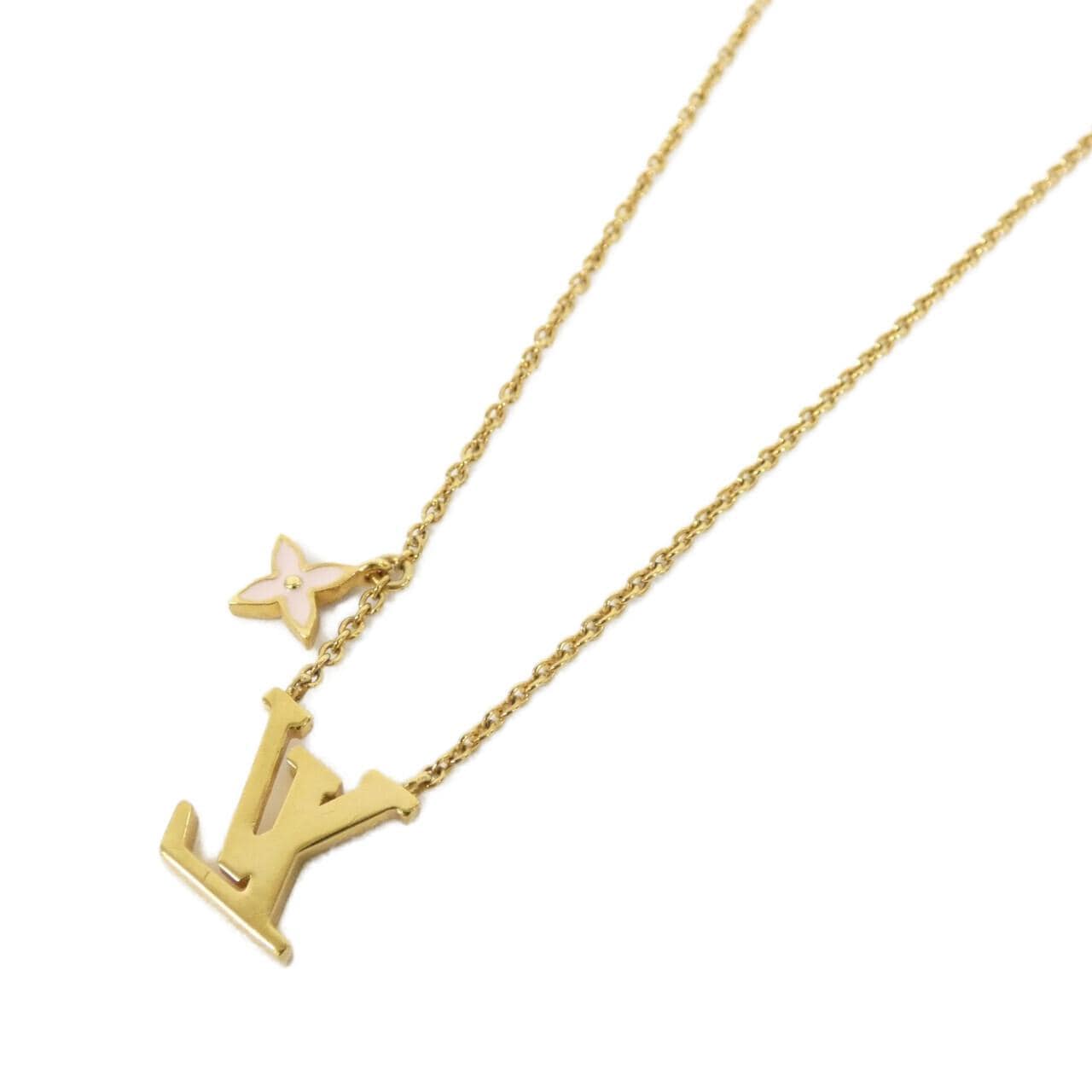 ルイヴィトン LVアイコニック エナメル M01215 ネックレス