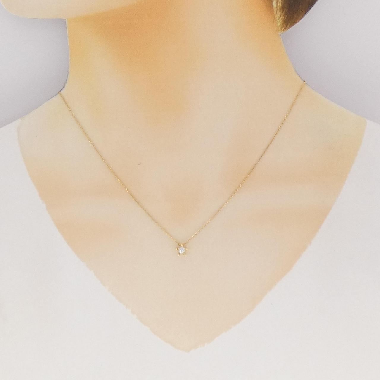 スタージュエリー ダイヤモンド ネックレス 0.10CT