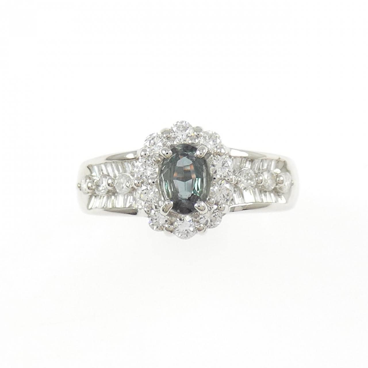 PT900 アレキサンドライト リング 0.35CT