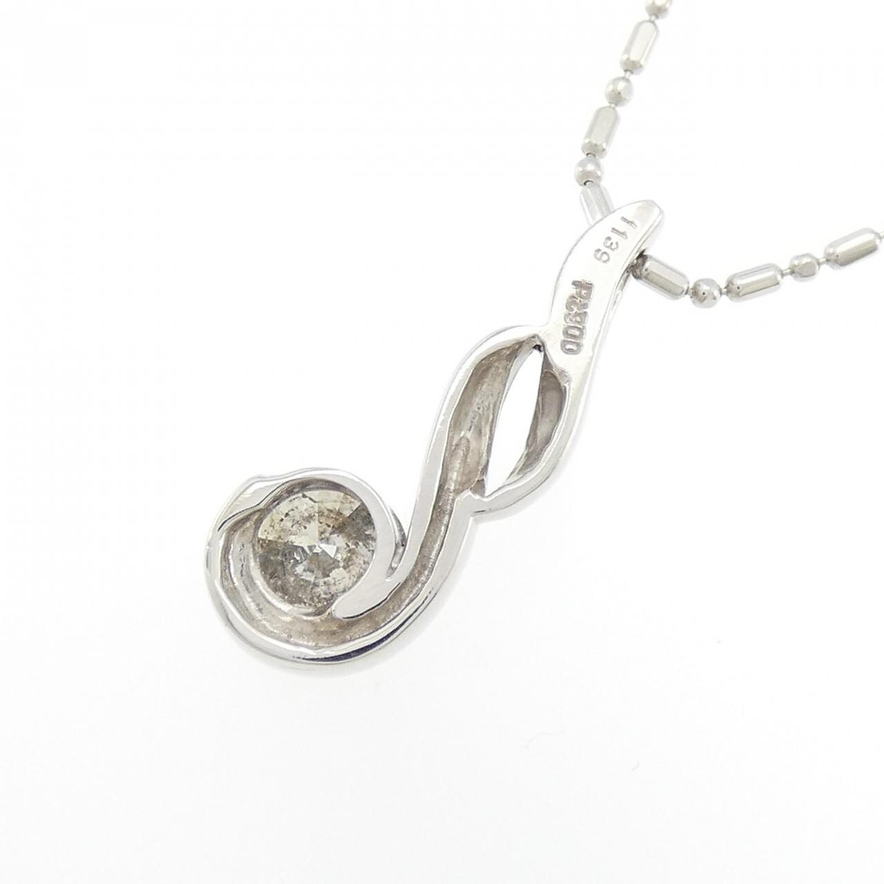 PT900/PT850 ダイヤモンド ネックレス 1.139CT