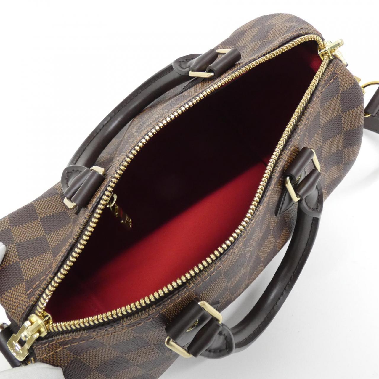 LOUIS VUITTON Damier Speedy Bandouliere 25 厘米 N40575 波士顿包