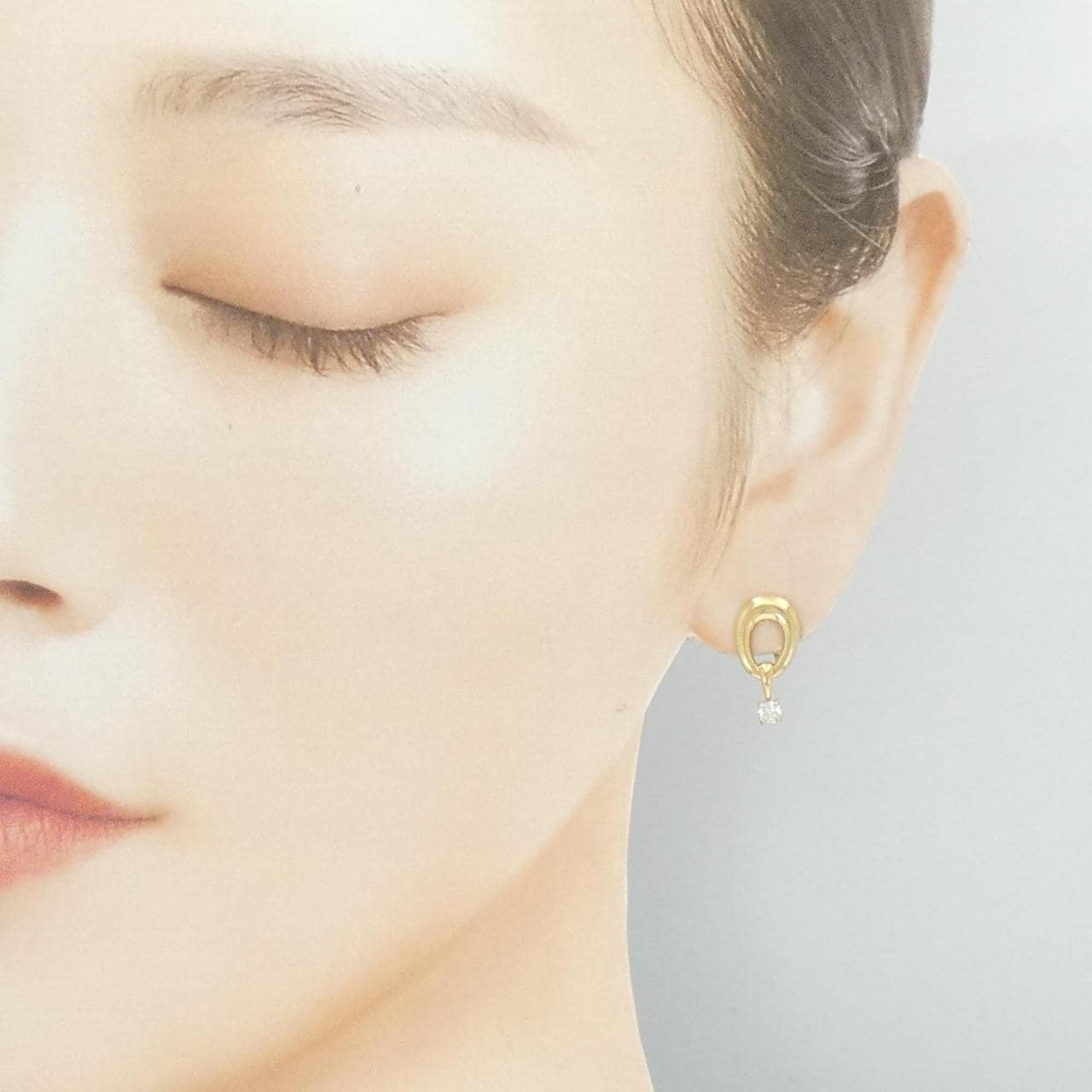 K18YG ダイヤモンド イヤリング 0.20CT