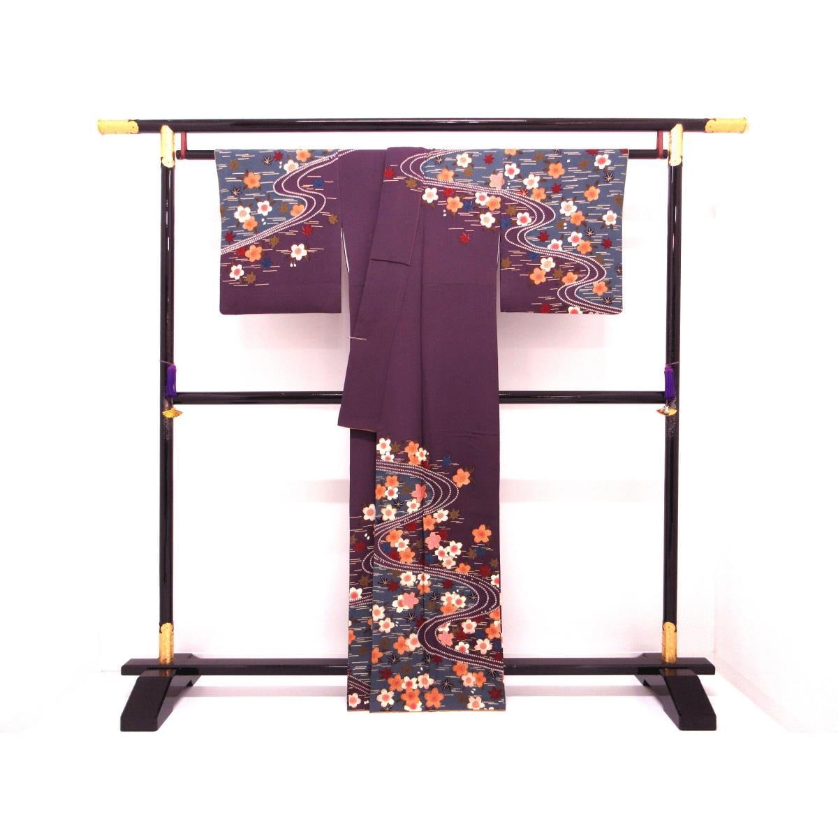 訪問着　花井幸子　友禅加工　刺繍入り