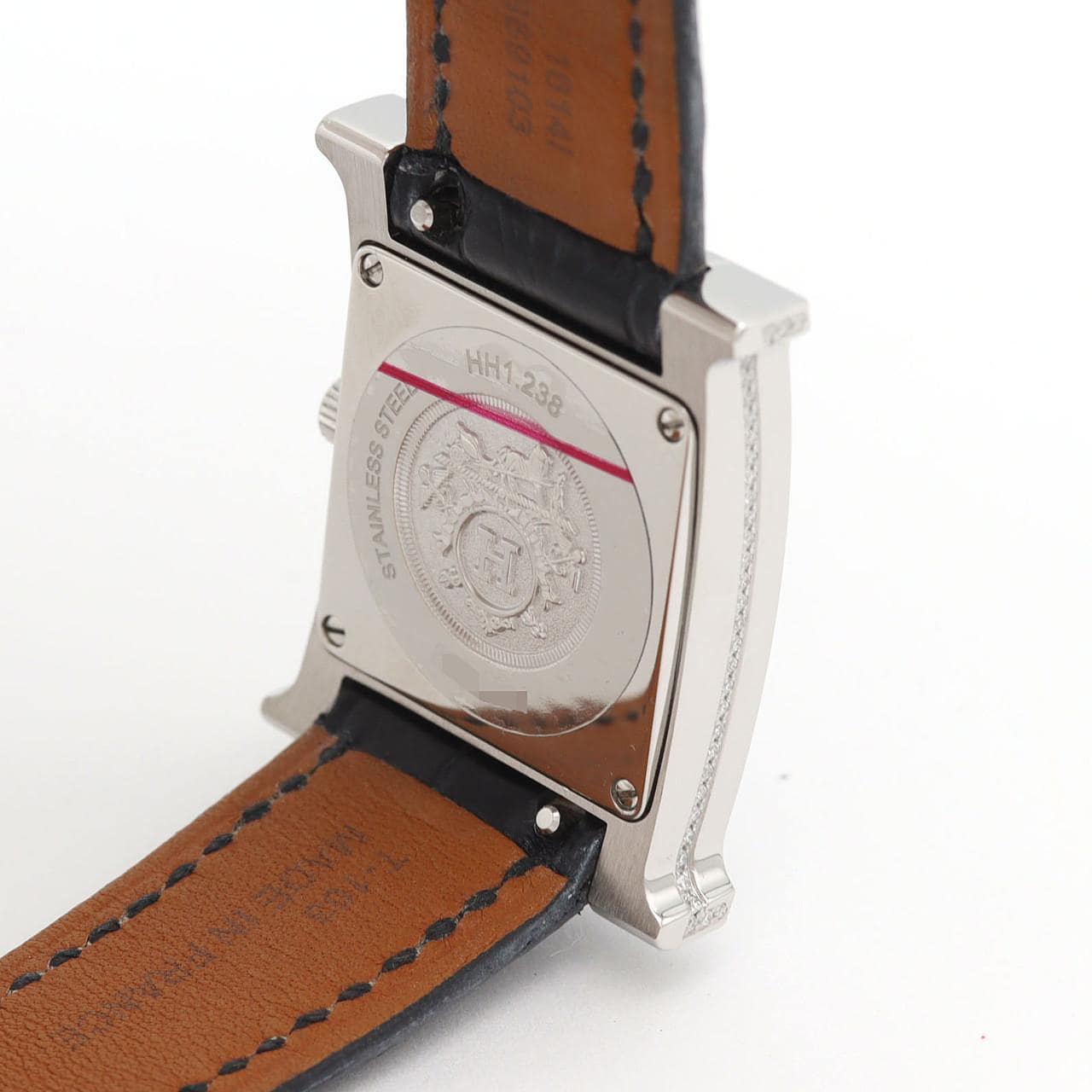 【ノーメンテナンス還元価格】エルメス Hウォッチ/ラグD･11P HH1.238 SS クォーツ