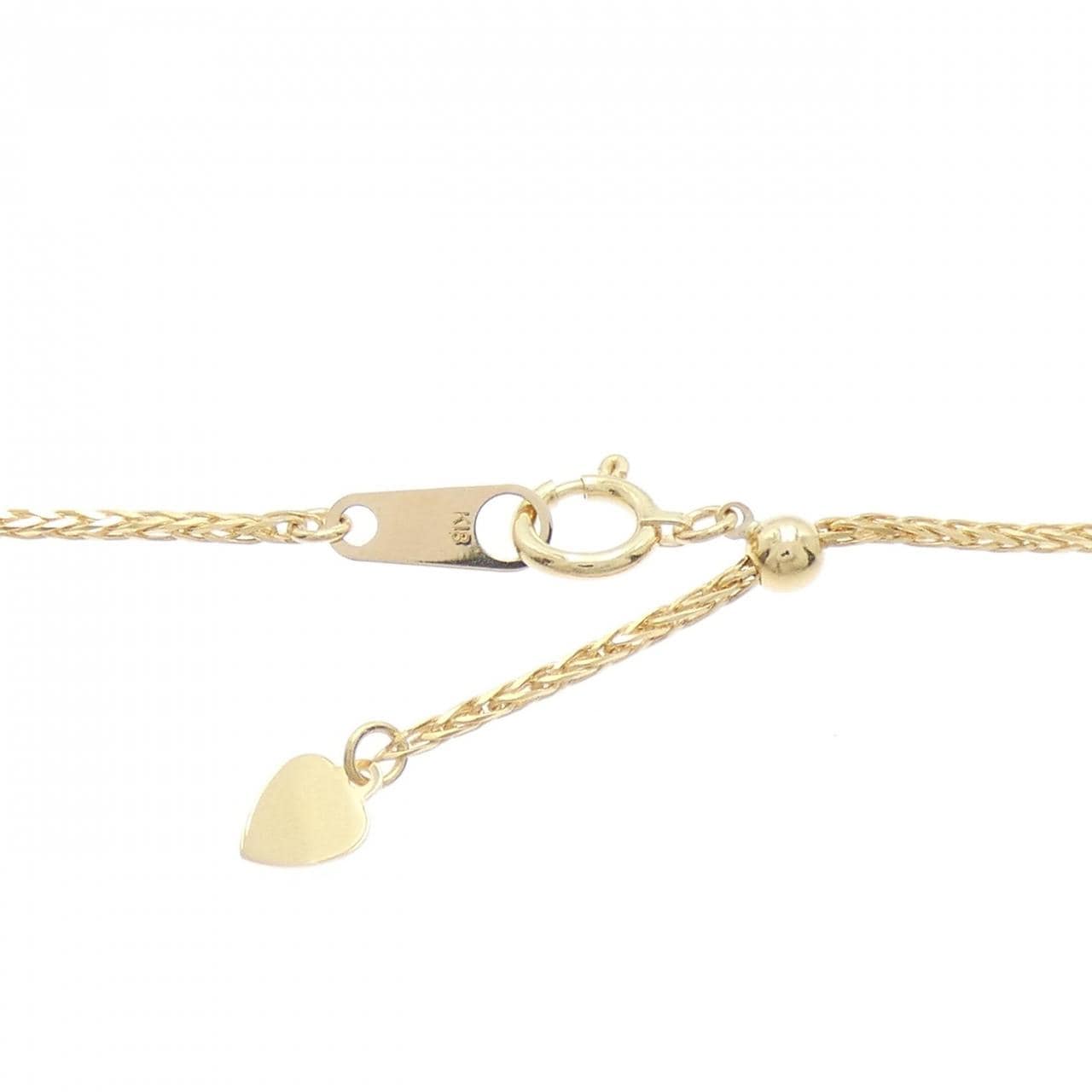 K18YG ダイヤモンド ネックレス 0.18CT