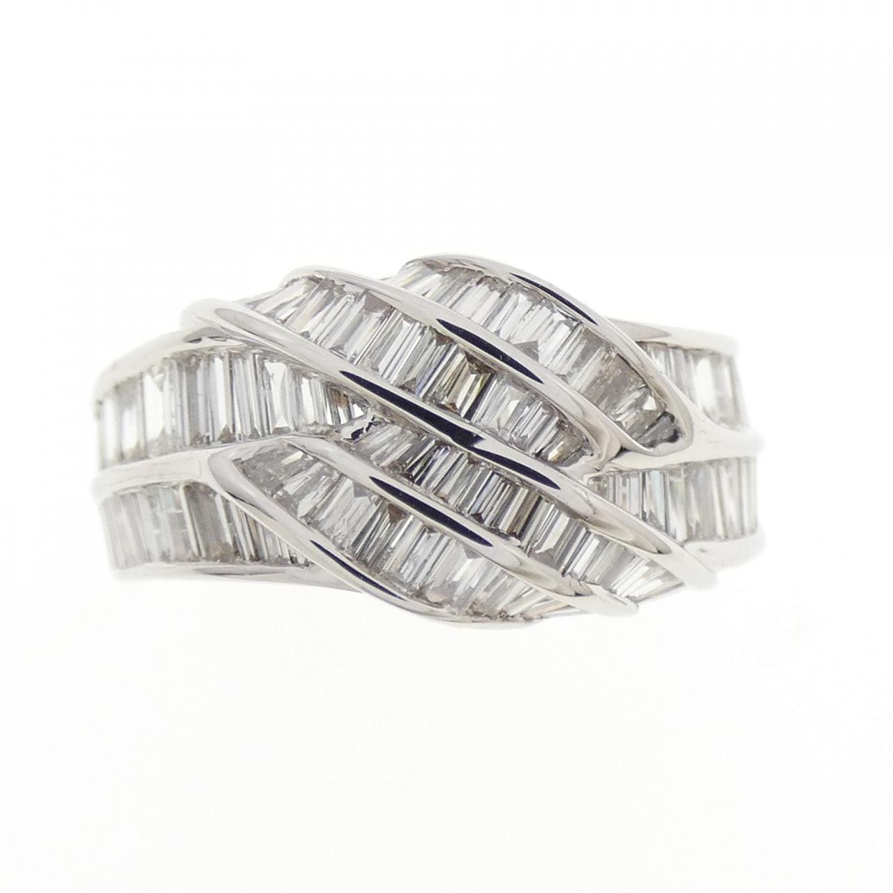 K18WG ダイヤモンド リング 0.90CT