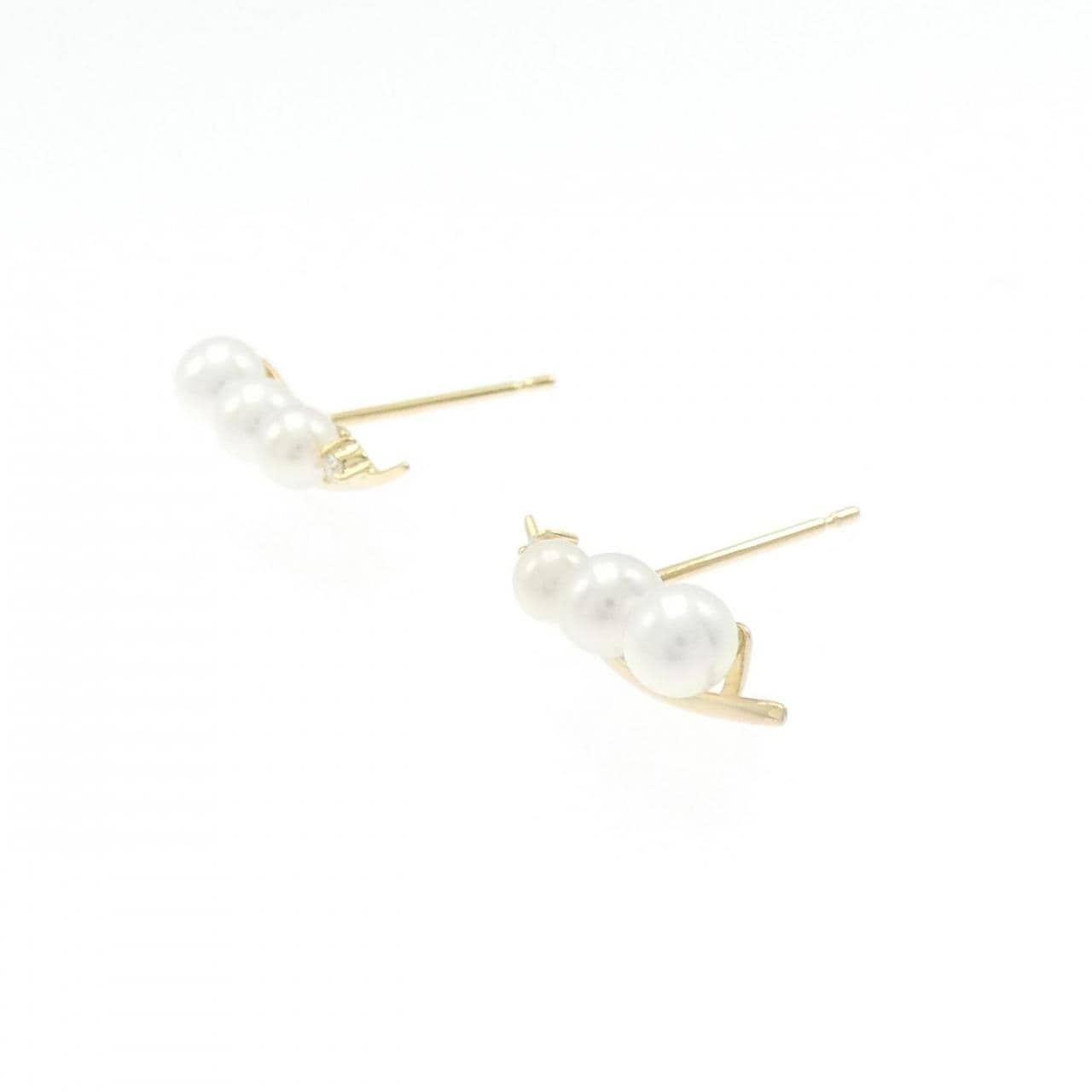 K18YG アコヤパール ピアス