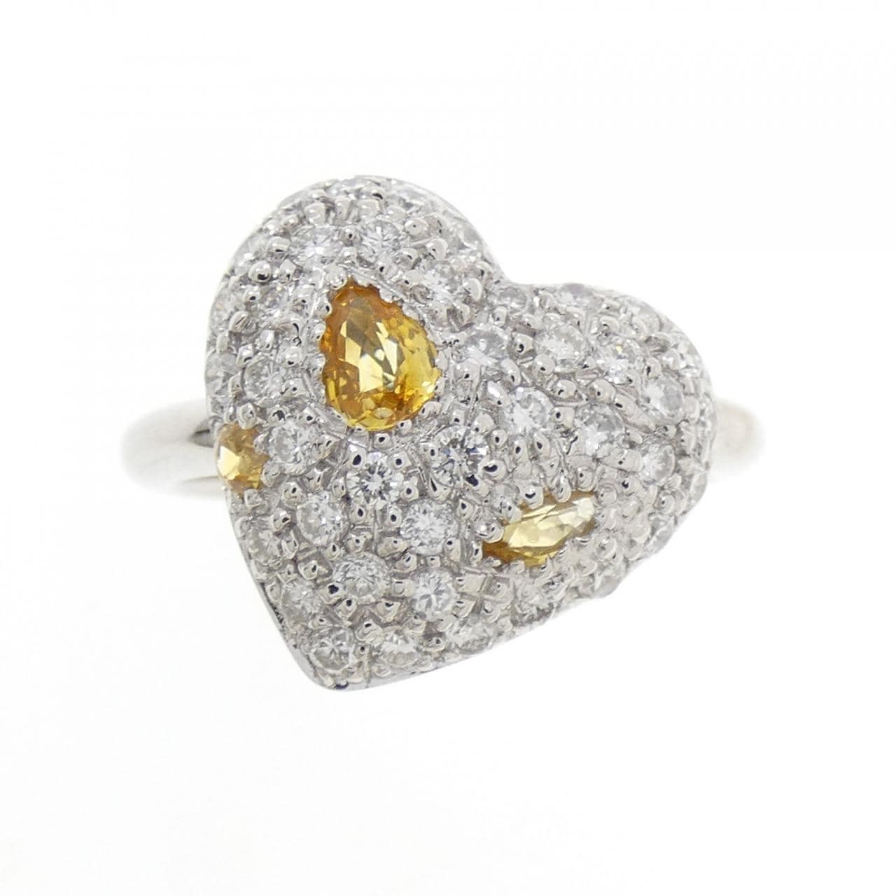 750WG爱心蓝宝石戒指0.33CT