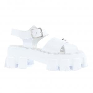 プラダ PRADA モノリス トライアングルロゴ 1X382N サンダル