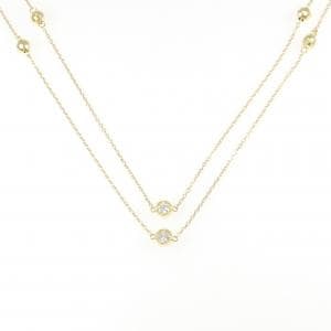 K18YG ダイヤモンド ネックレス 0.50CT