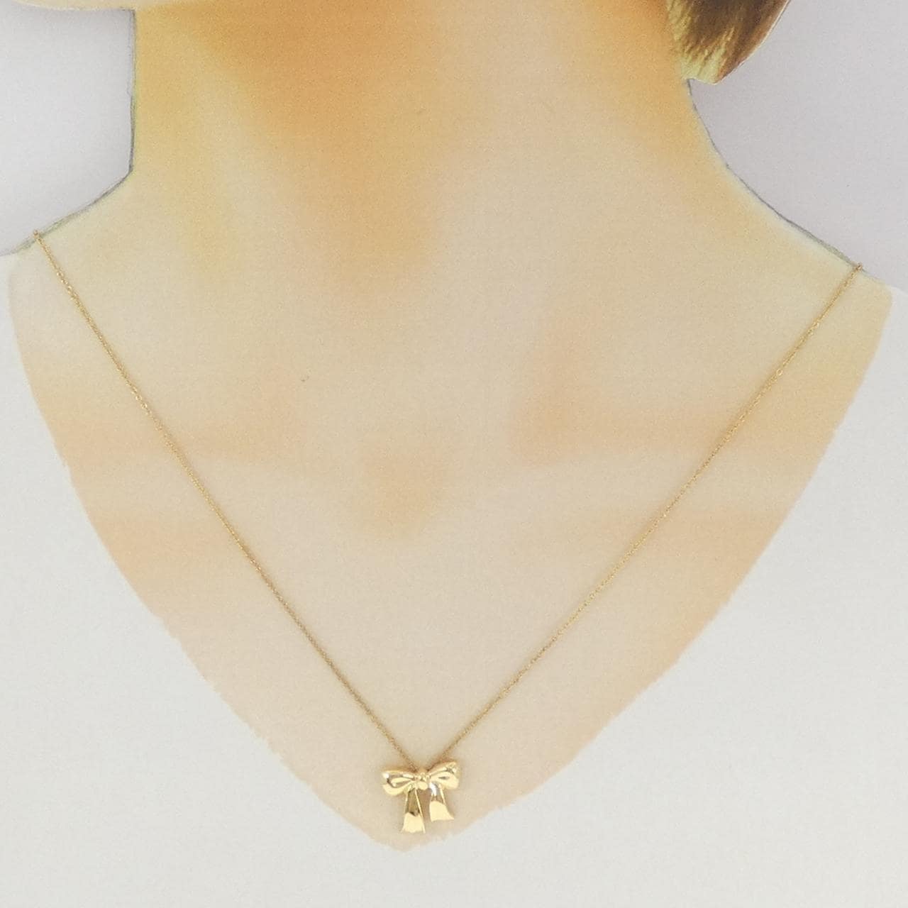 ティファニー ブルーボックスボウ ラージ ネックレス