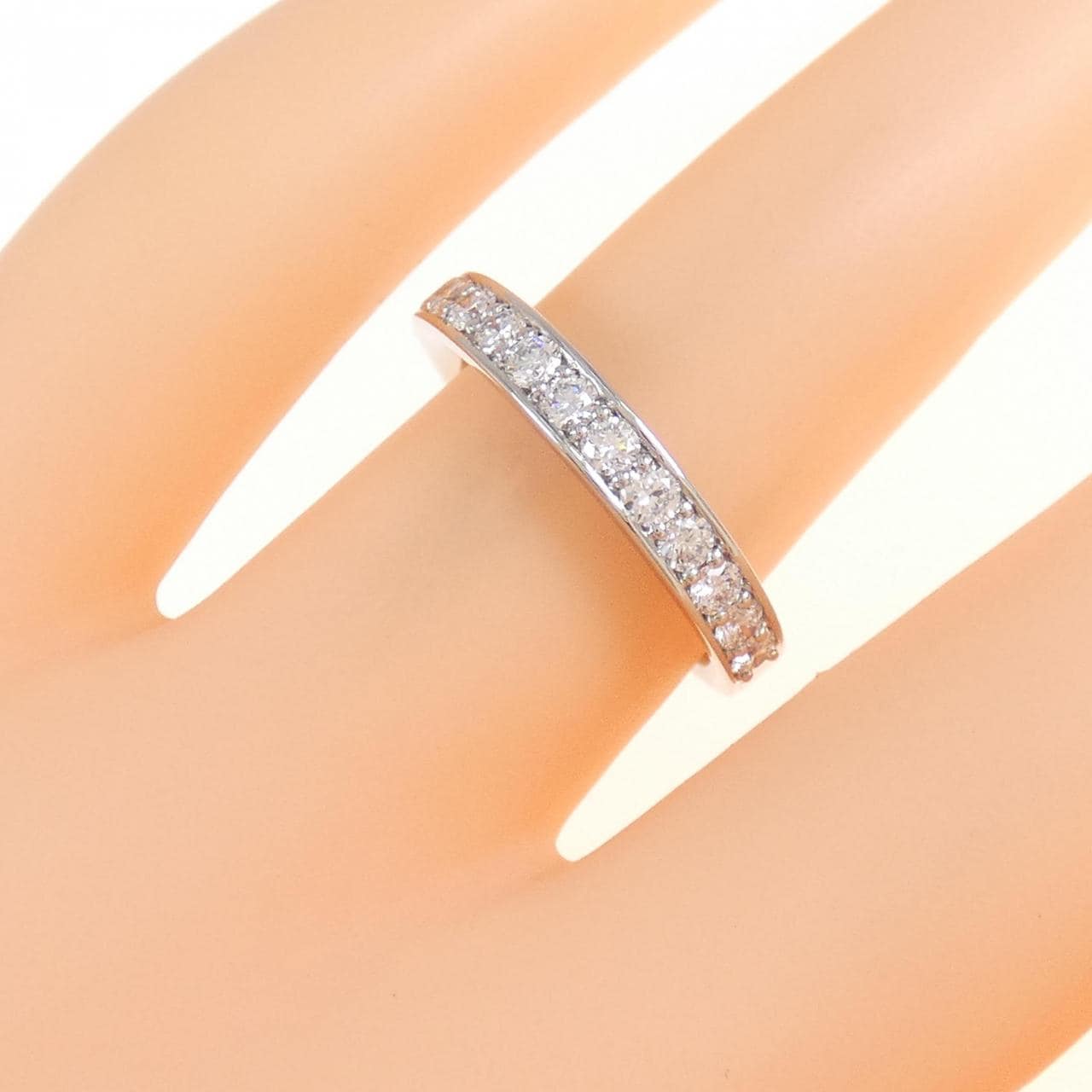 [BRAND NEW] PT Half Eternity Diamond Ring 0.500CT