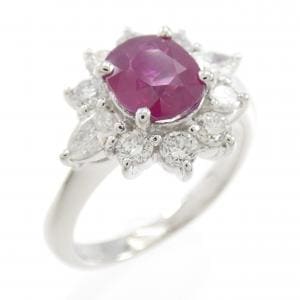 PT ルビー リング 1.22CT
