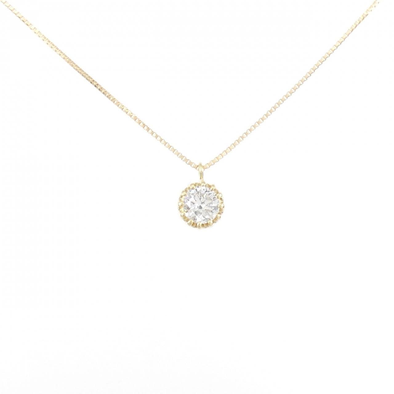 K18YG ダイヤモンド ネックレス 0.316CT