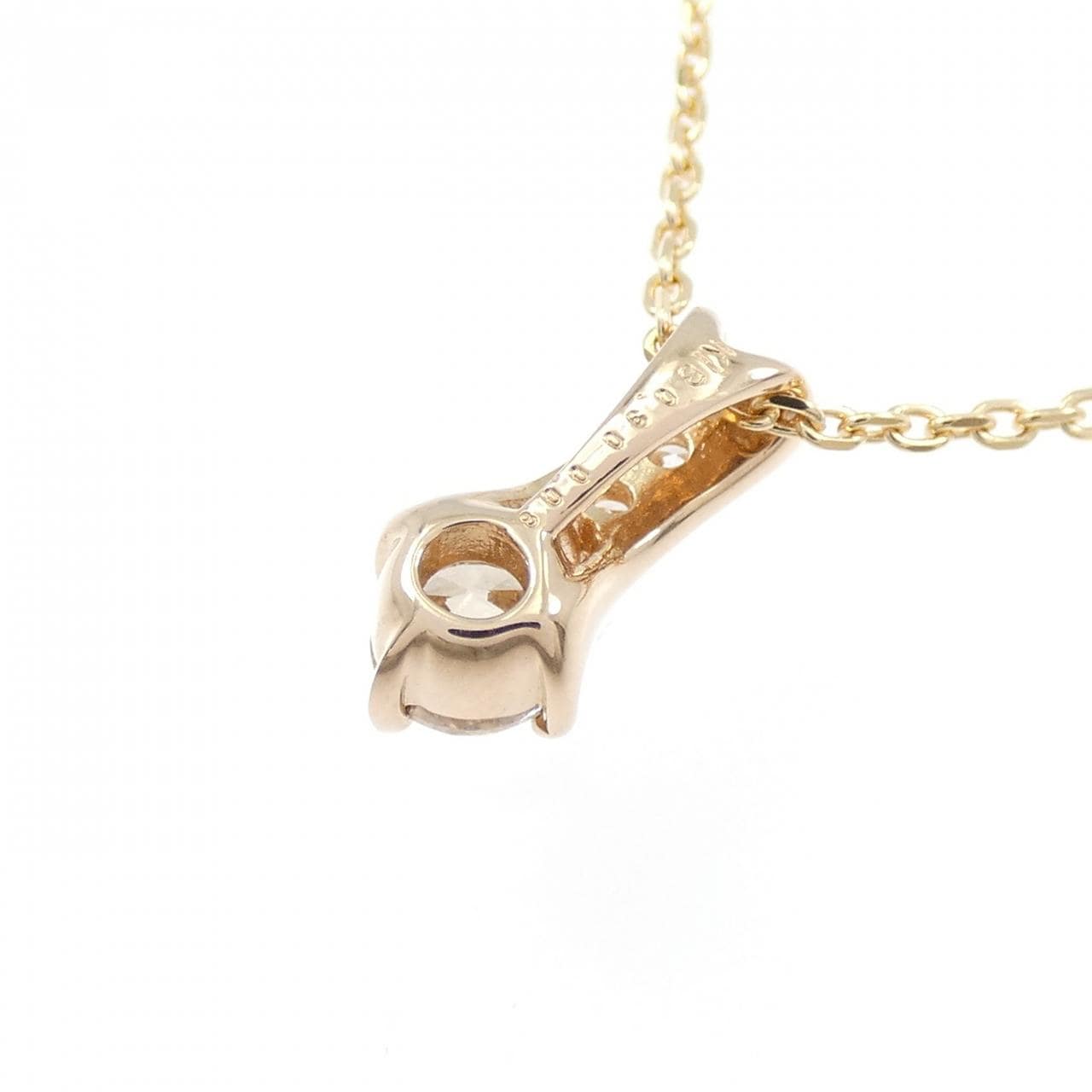 K18PG ダイヤモンド ネックレス 0.30CT