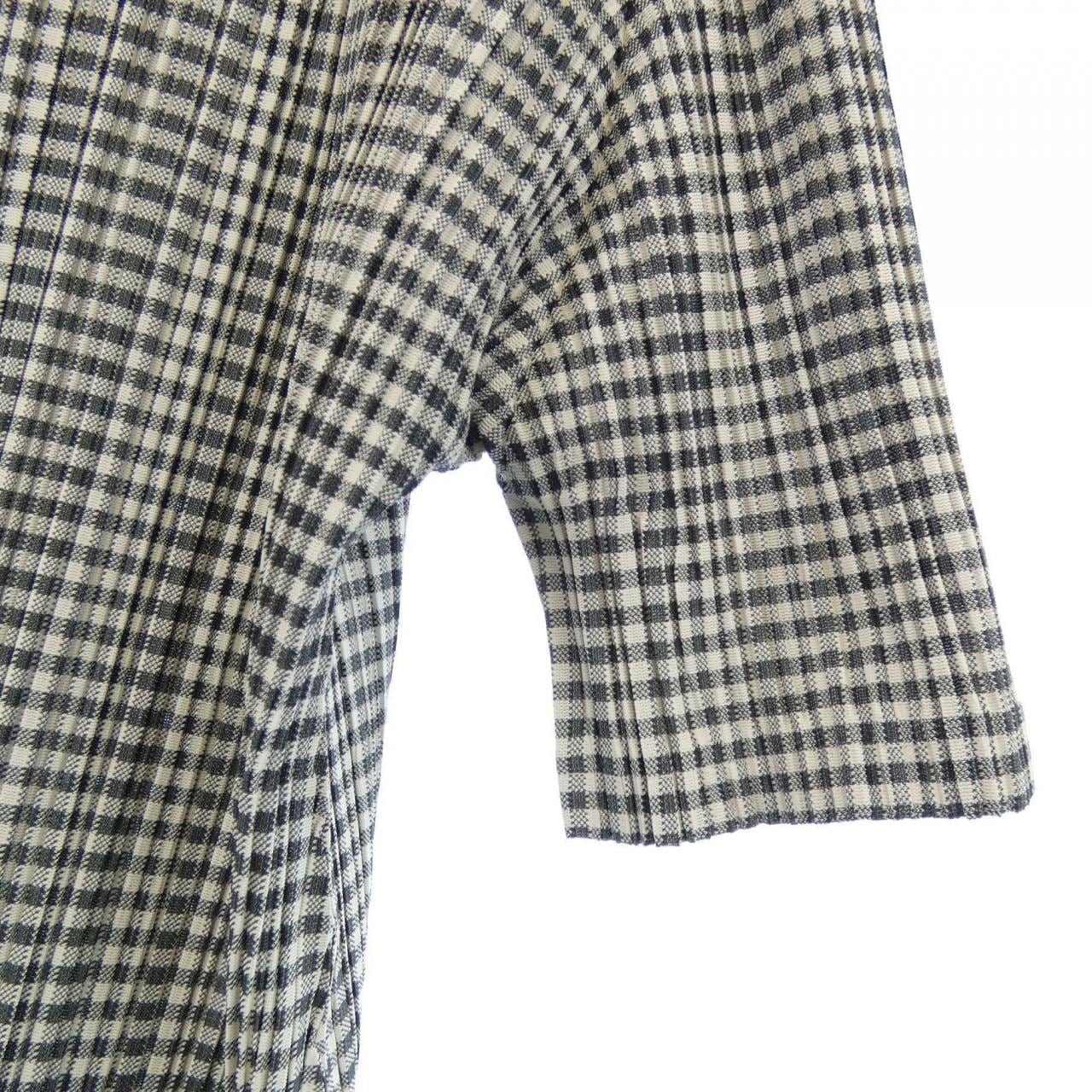 プリーツプリーズ PLEATS PLEASE 2018 ギンガムチェック PP81-JT593 7573012 チュニック