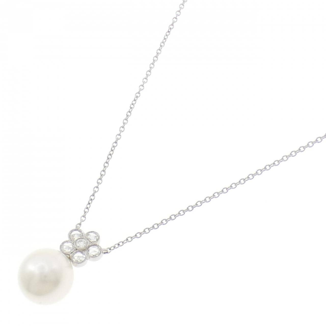 ティファニー 白蝶パール ネックレス 9.3mm