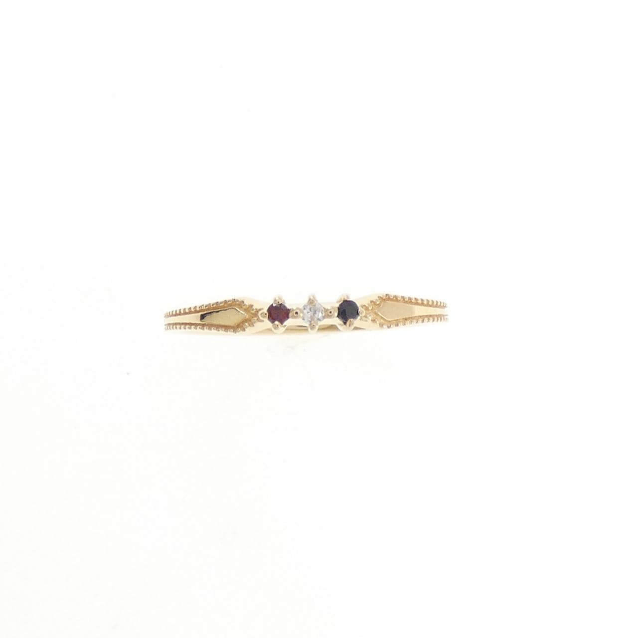 エテ カラーストーン リング