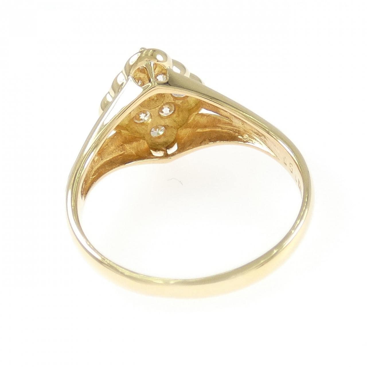 K18YG ダイヤモンド リング 0.50CT