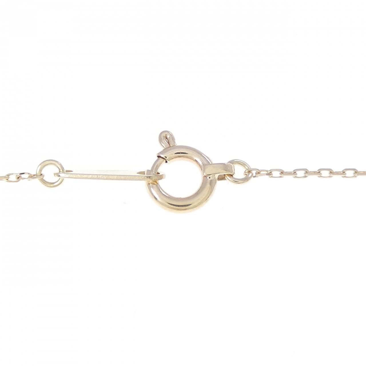 K10YG ガーネット ネックレス