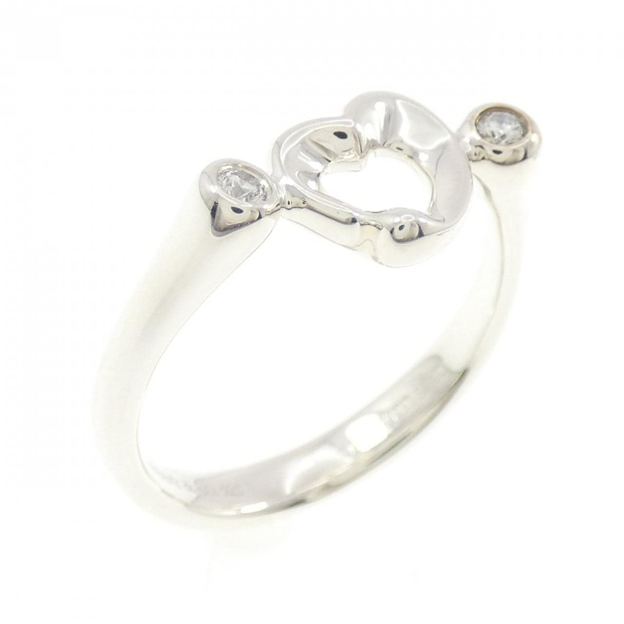 ティファニー オープンハート リング