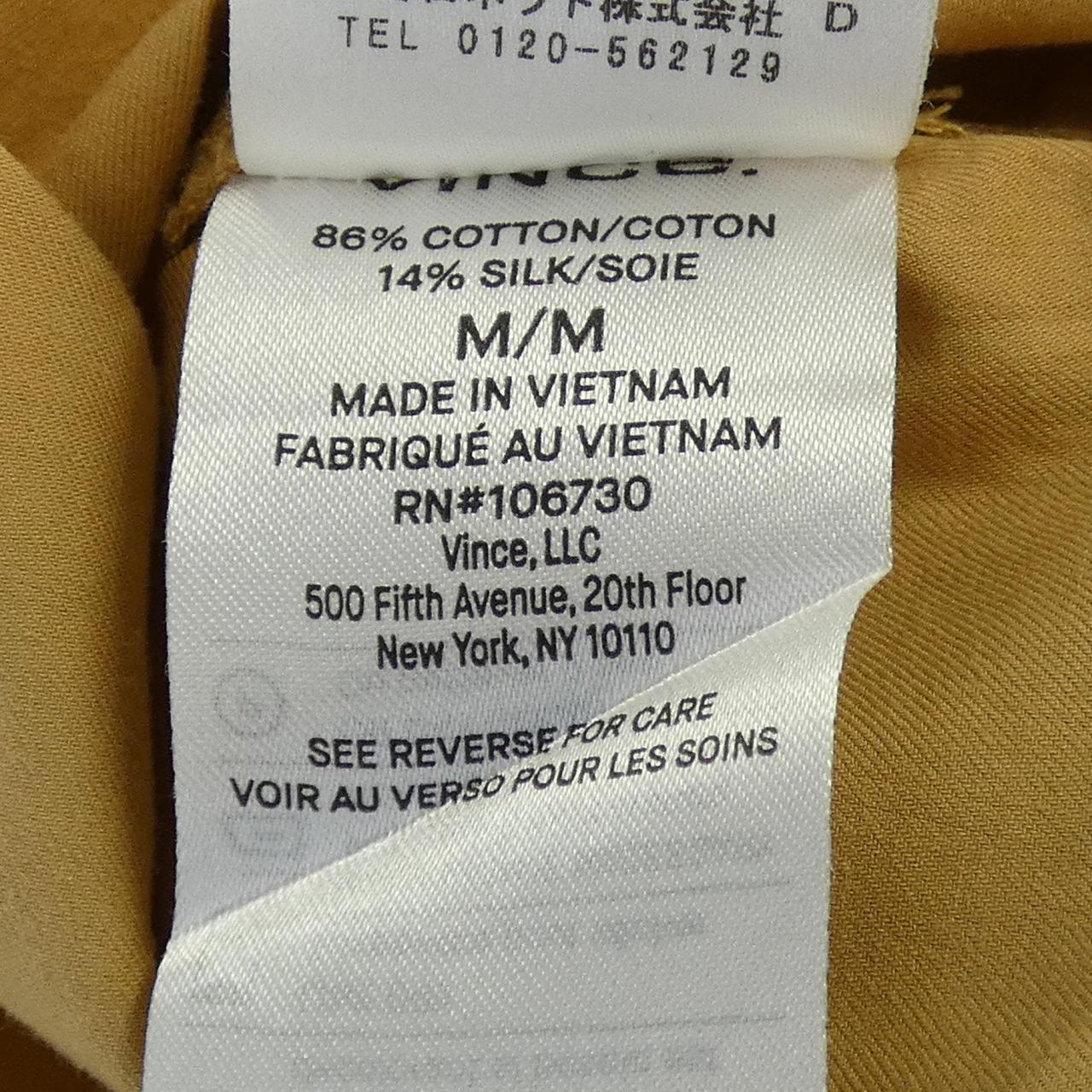 ヴィンス VINCE シャツ