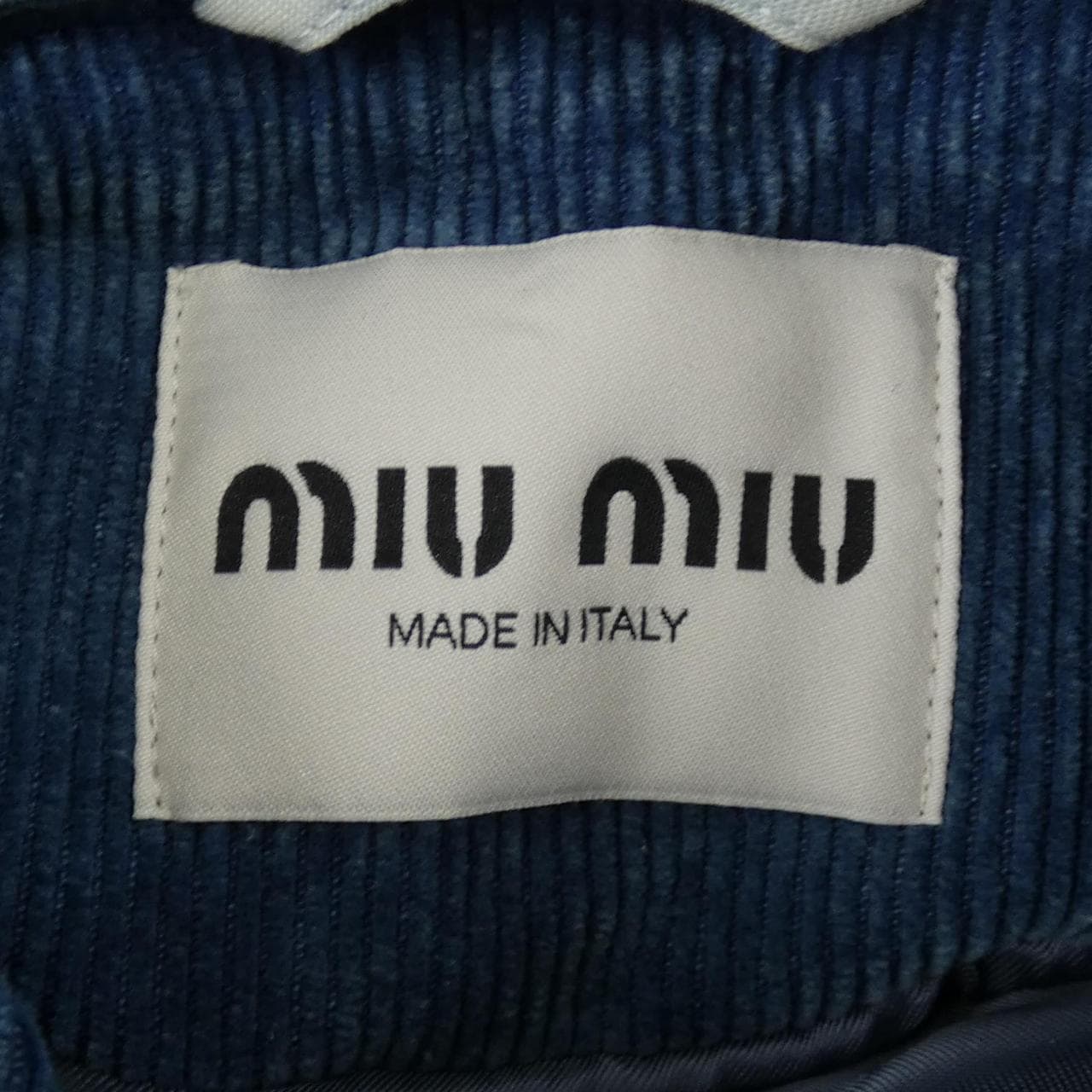 ミュウミュウ MIU MIU MIUMIUロゴ ML1152 SOOO 16DF ジャケット