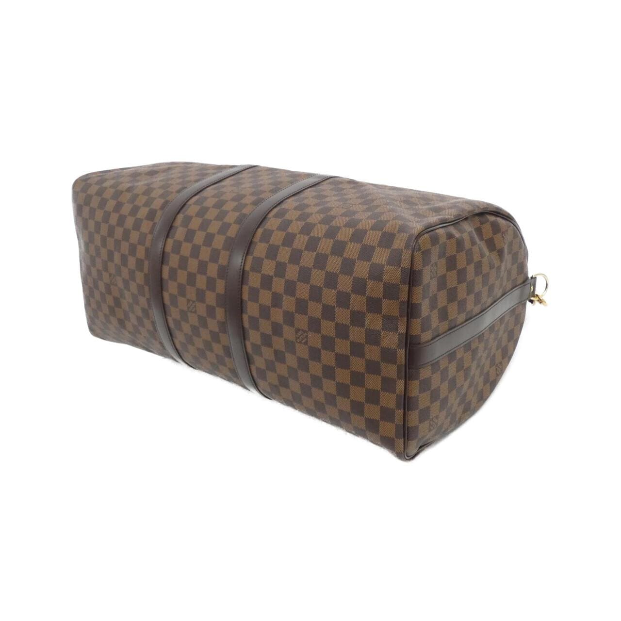 LOUIS VUITTON Damier Keepall Bandouliere 55cm N41414 Boston Bag