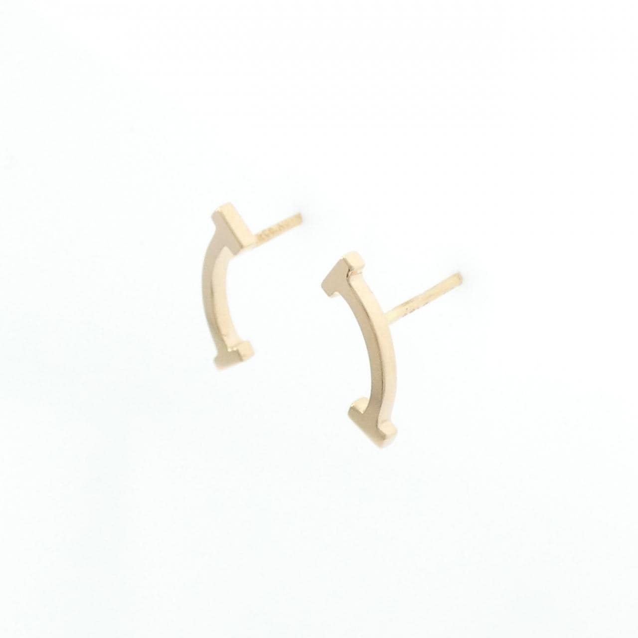 ティファニー Tスマイル ピアス